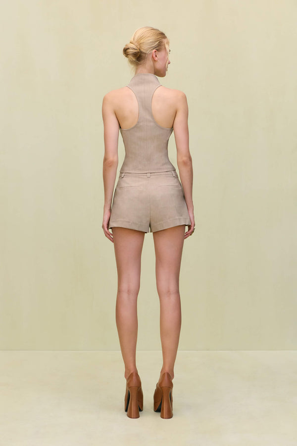 DULCIE TOP - BEIGE