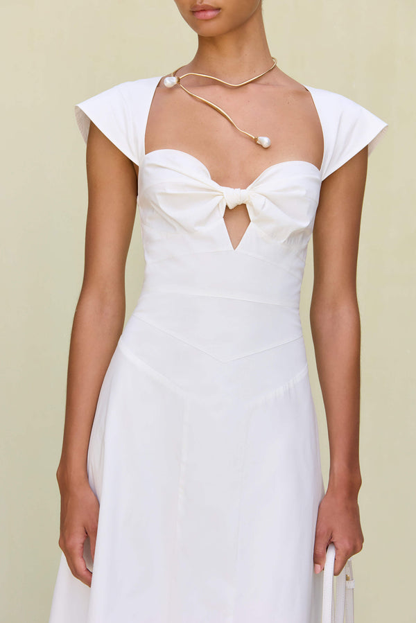 MAGNOLIA DRESS - OPTIC WHITE