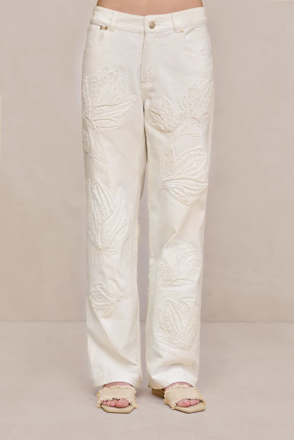 FLO JEAN - OFF WHITE