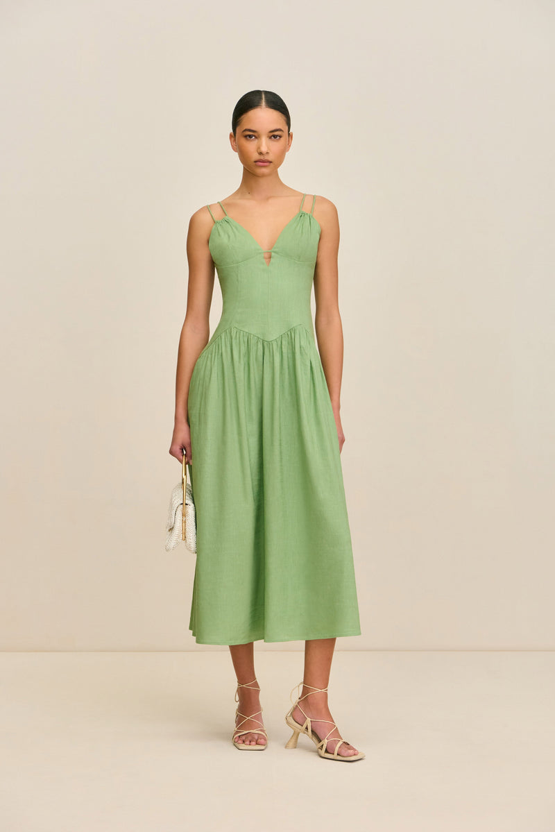 DARCEY DRESS - CALLA LILLY