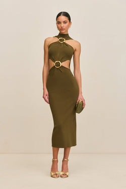 AMBAR KNIT DRESS - NYMPH