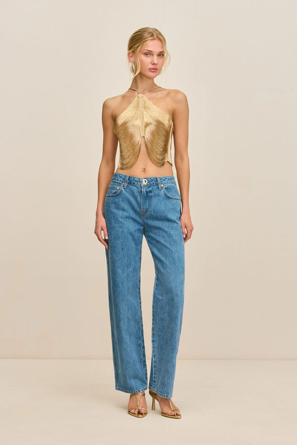 TAMAR JEAN - MEDIUM STONE WASH