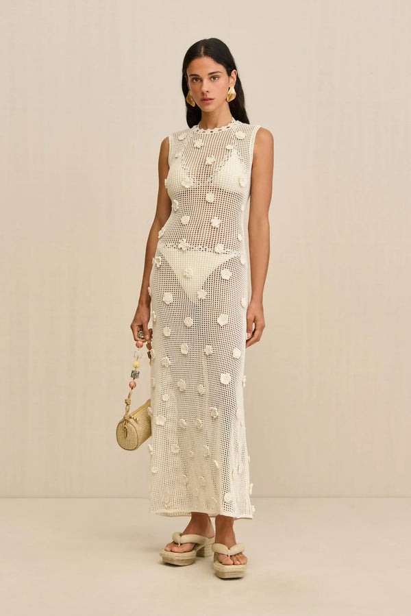 VERMEER DRESS - OFF WHITE