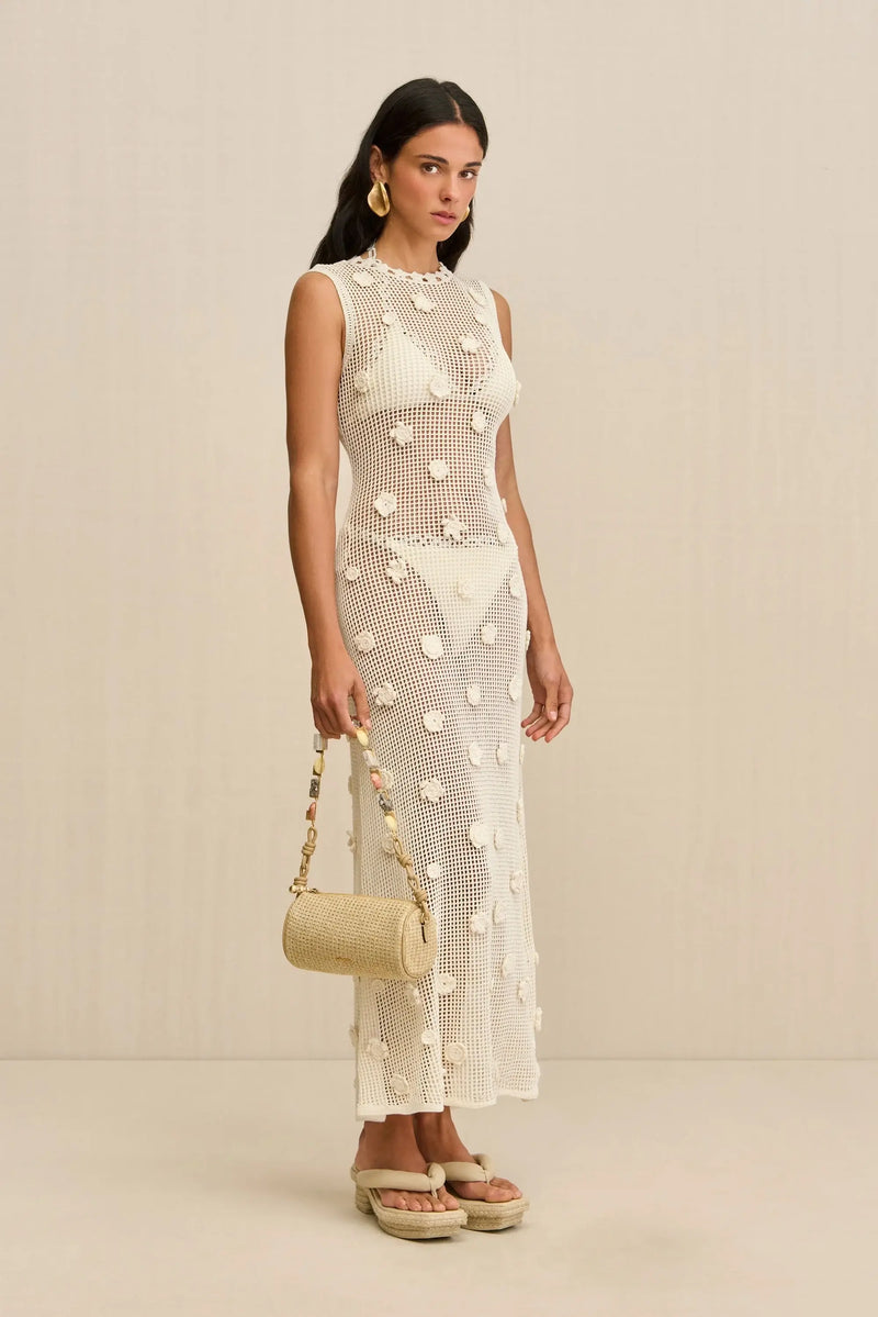 VERMEER DRESS - OFF WHITE