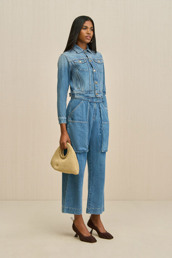 TOPANGA JEAN - MEDIUM STONE WASH